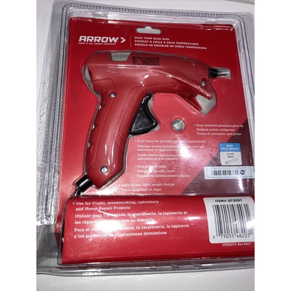 Arrow Fastener Glue Gun Dual Temp Light Weight Drip Resistant Precision Tip - Picture 5 of 12